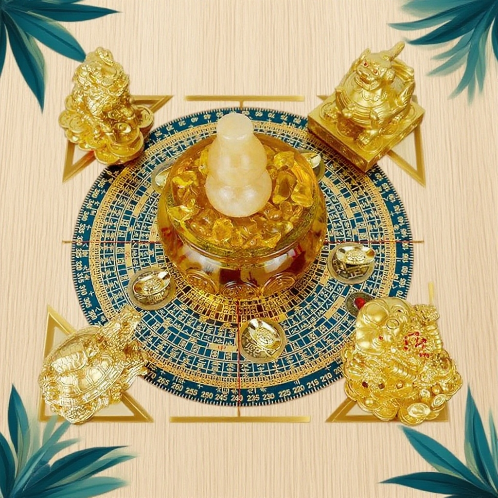 Four Divine Beasts Compass