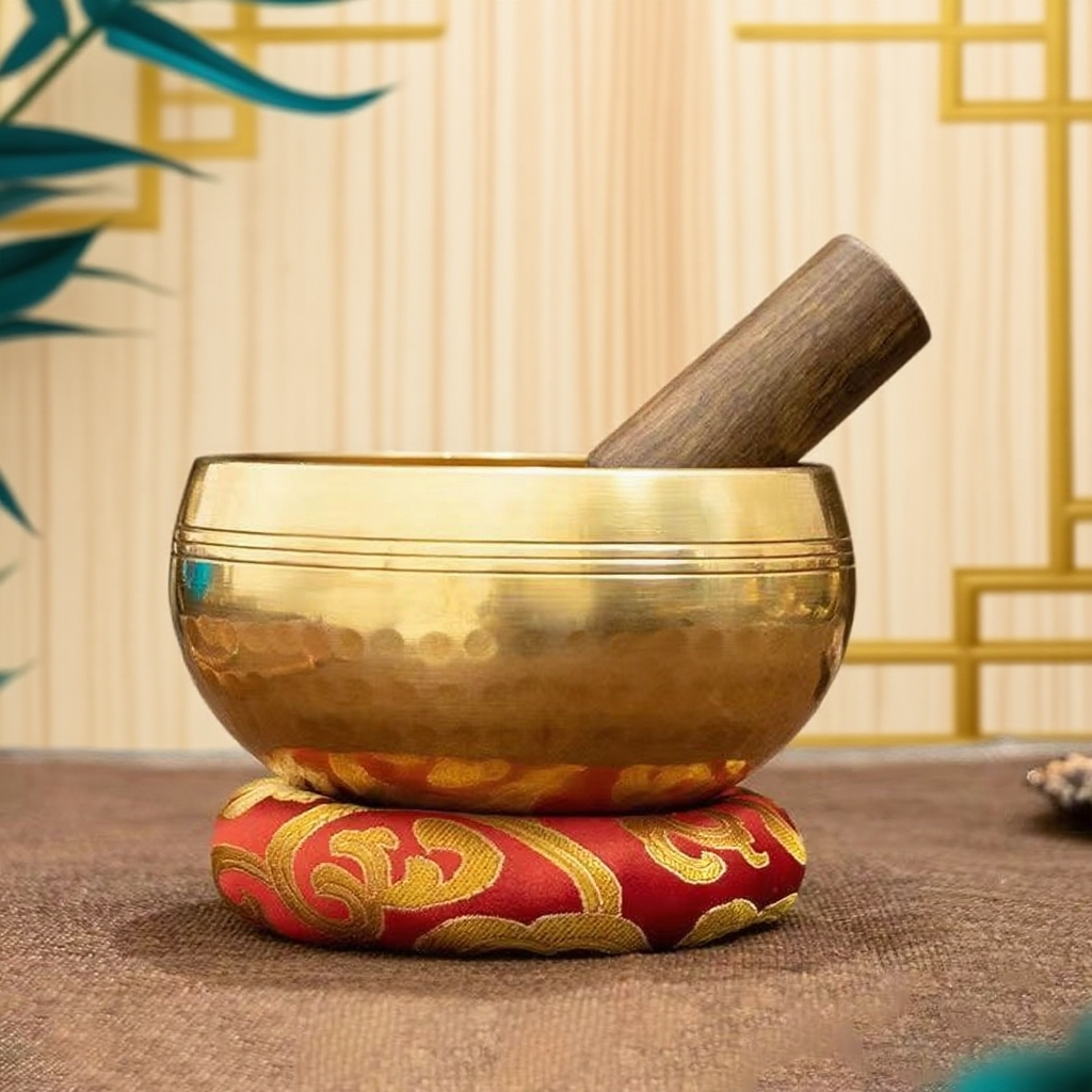 Copper Singing Bowl Sound Healing Set