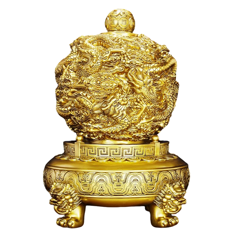 Dragon - Lion Blessing Ornament